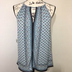 New Max Editions Keyhole Blouse